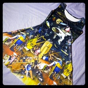 Blackmilk UNEARTHLY DELIGHTS PLAY DRESS M